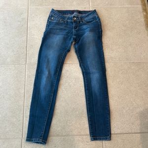 Blue ONE 8 Super Skinny Jeans, size 3